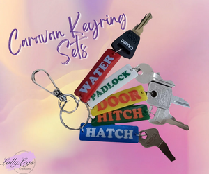 Caravan keyring set