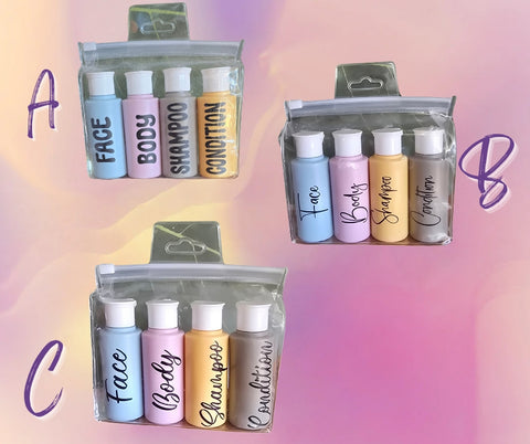 Travel Bottles Set