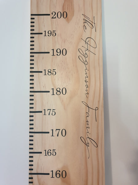 Wall Size Family Growth Chart Ruler