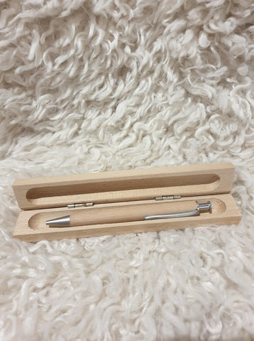 Wooden Pen & Gift Box