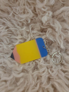 Acrylic Pencil Keyring