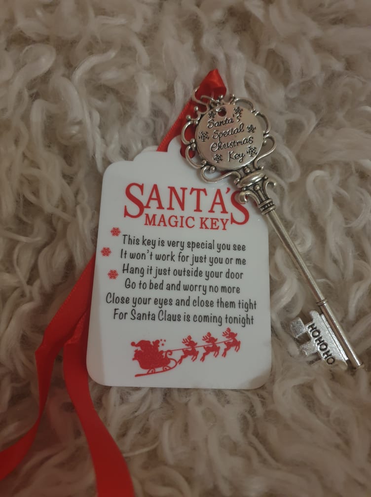 Personalised Santa Key