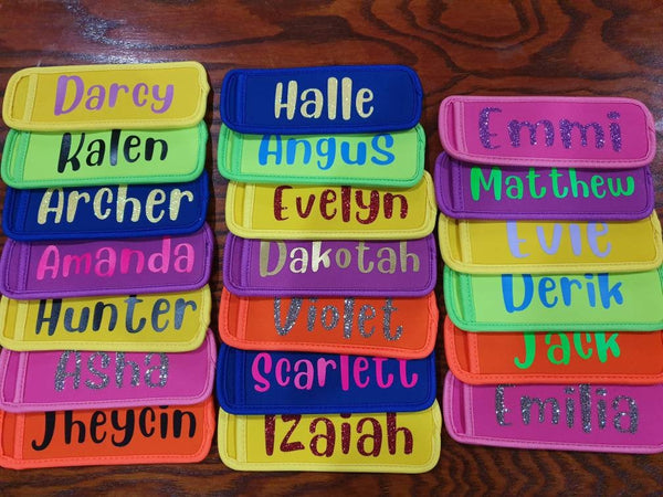 Personalised Icy Pole Holders