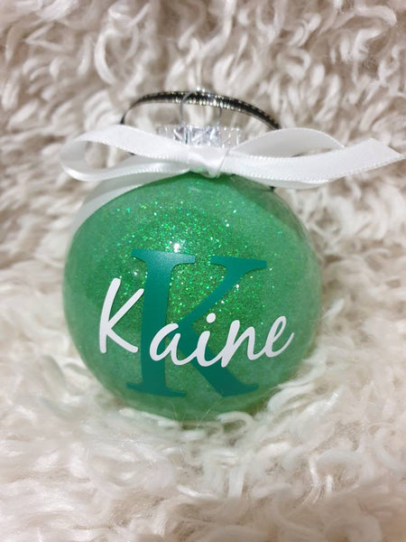 Personalised Christmas Baubles