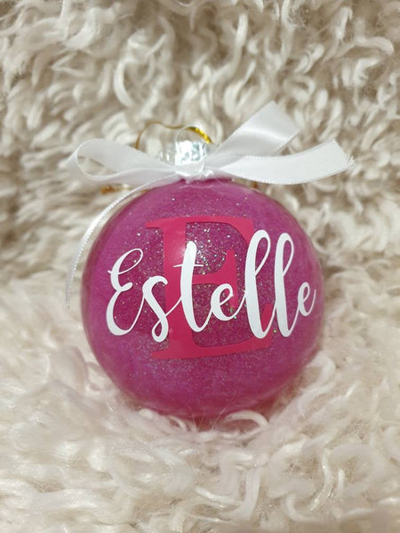Personalised Christmas Baubles