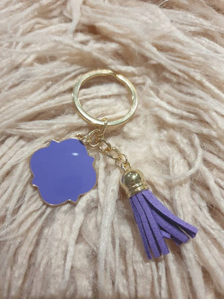 Personalised Tassel Keyring