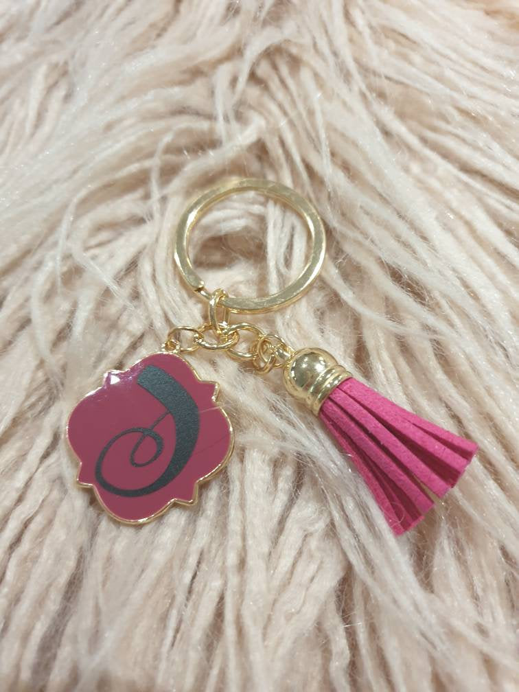 Personalised Tassel Keyring