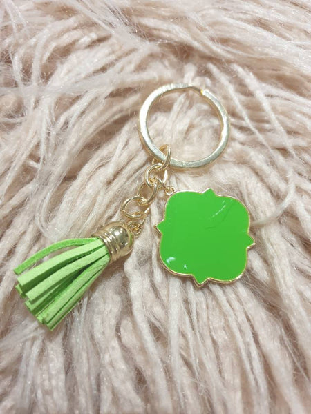 Personalised Tassel Keyring