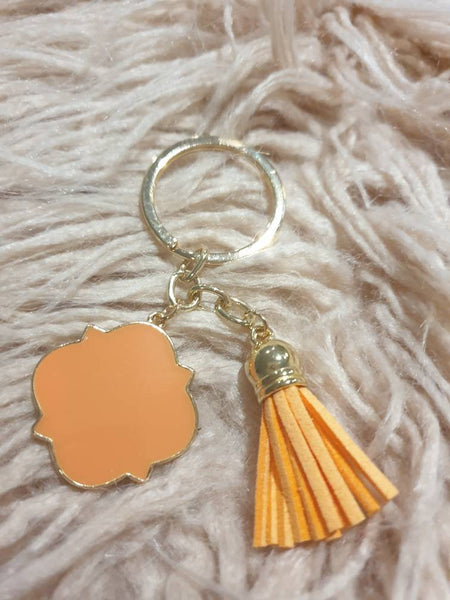 Personalised Tassel Keyring