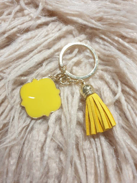 Personalised Tassel Keyring