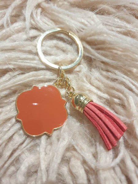 Personalised Tassel Keyring