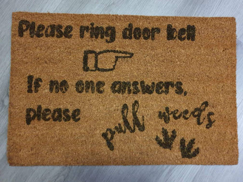 Customised doormats